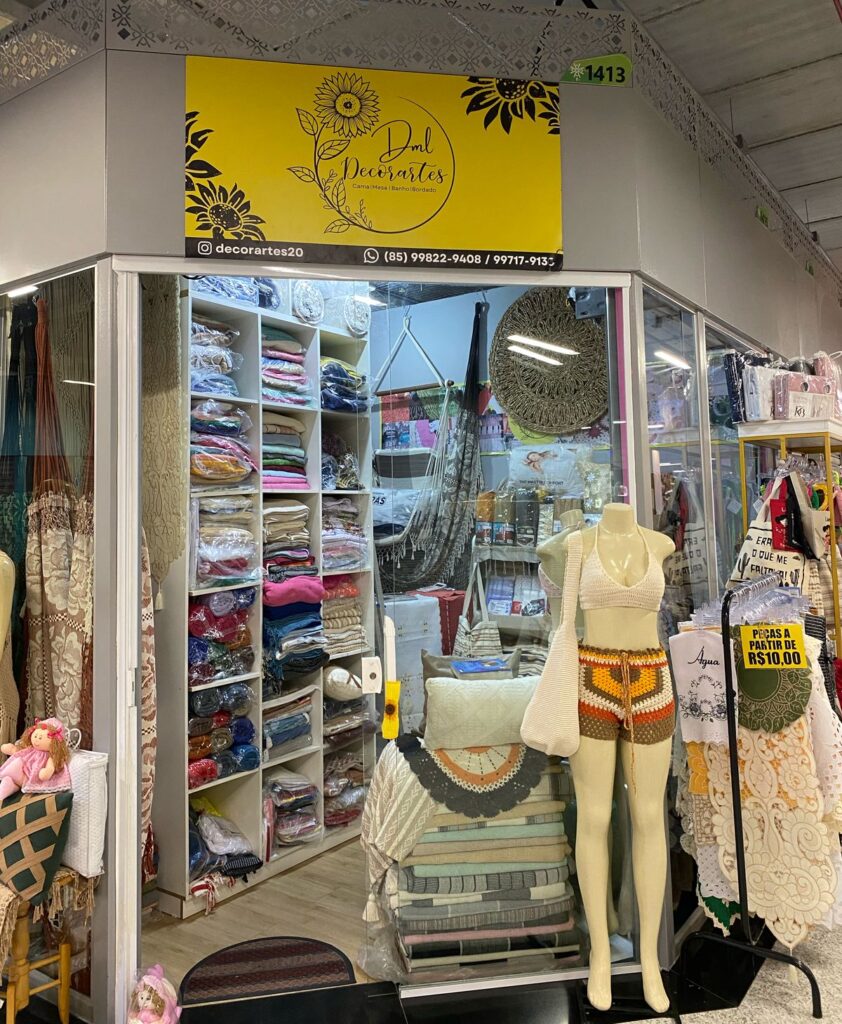 ideias criativas decoração loja cama mesa banho