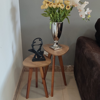 ideias criativas para decorar mesa de canto sala pequena