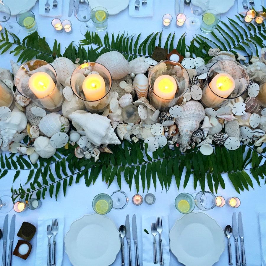 decoração de mesa de reveillon