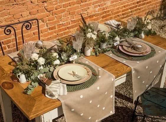 ideias de decoração de mesa para réveillon