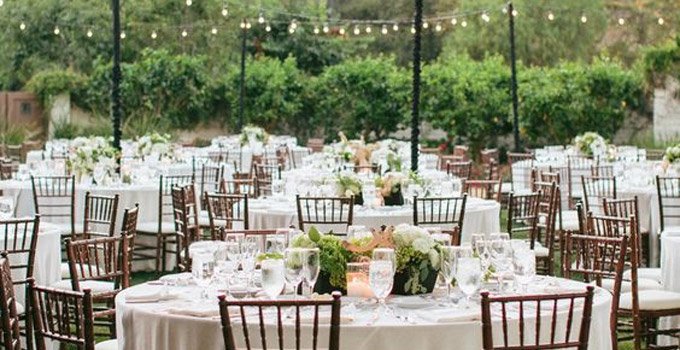 mesa de casamento rústica vs clássica qual escolher