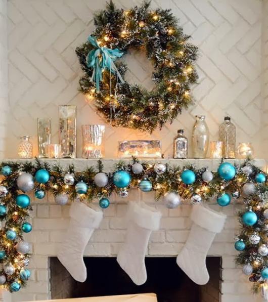 decoração de natal com materiais recicláveis