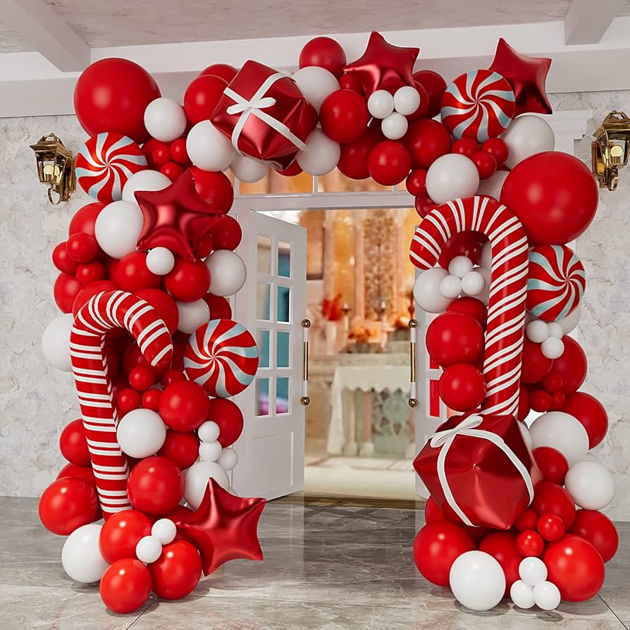 20 ideias criativas decoração natal balões