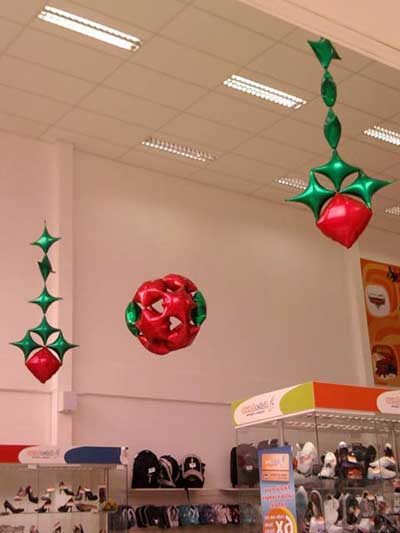 balões latex ou metalizados natal