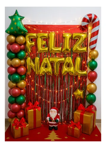 onde comprar cortina dourada metalizada para natal