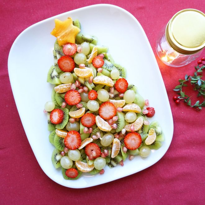 decoracao de natal com frutas vs enfeites tradicionais