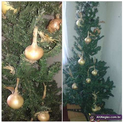 decoração de natal de pobre