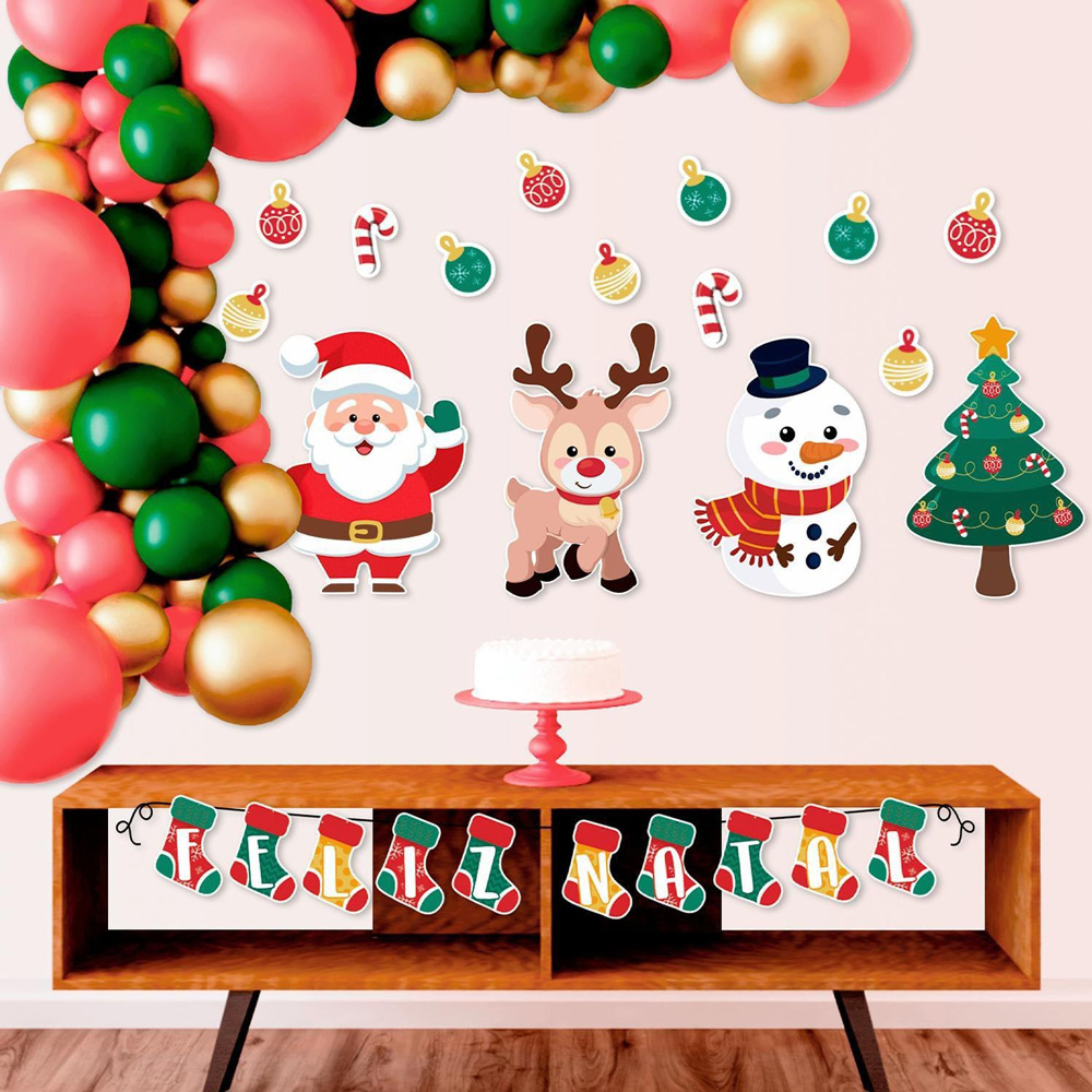 enfeites de natal em feltro e eva