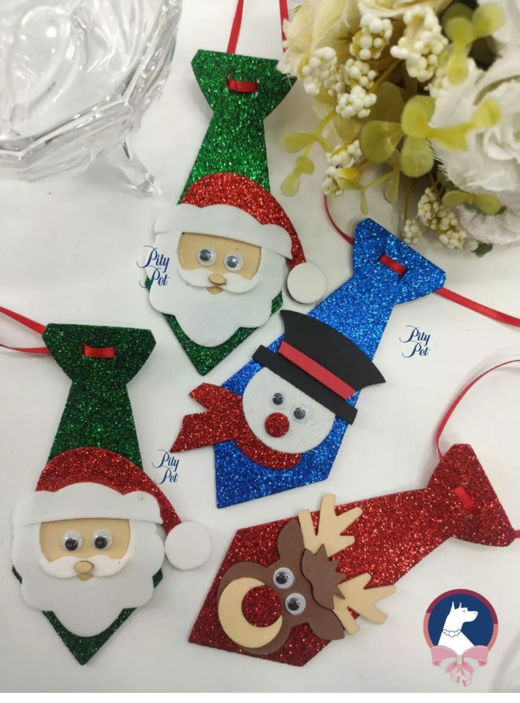 personagens de natal em eva