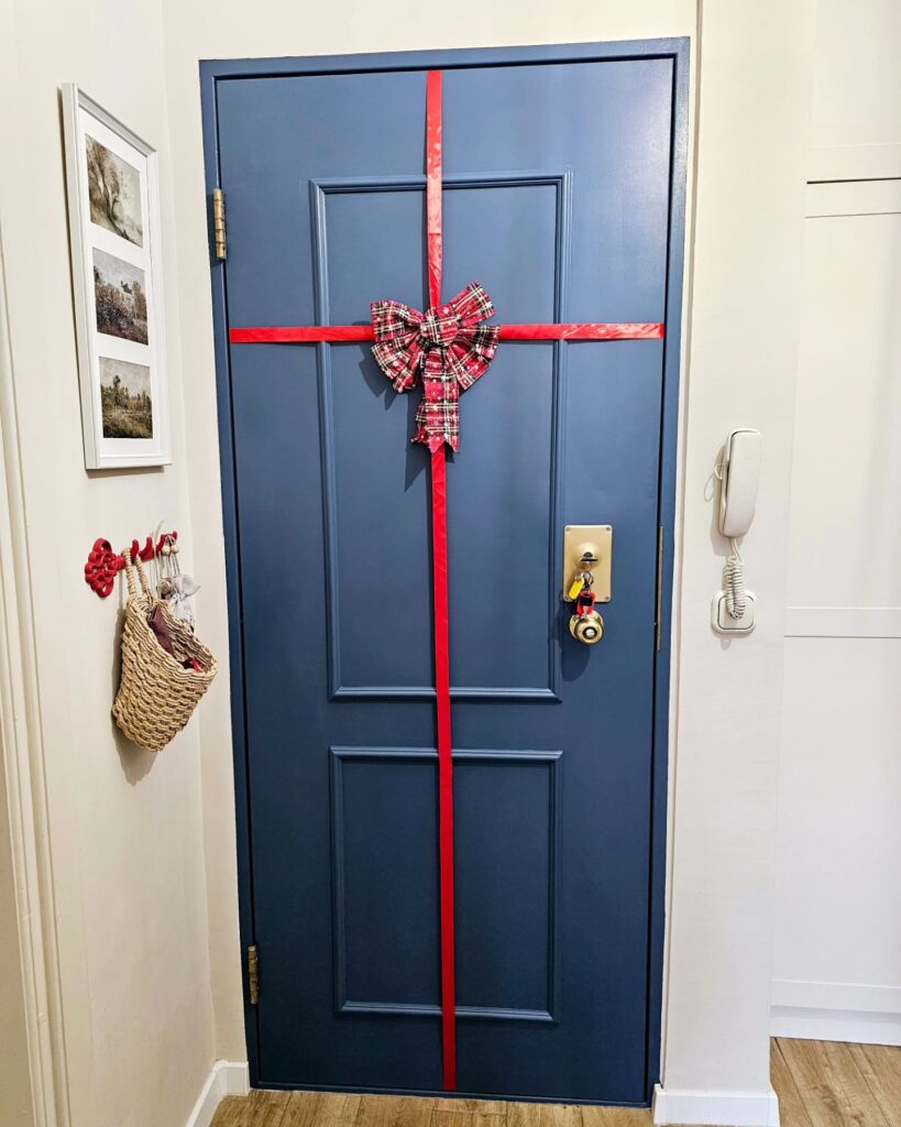 enfeite de canto batente porta natal papai noel