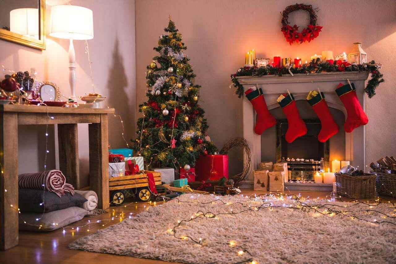 cores para decoração de natal simples