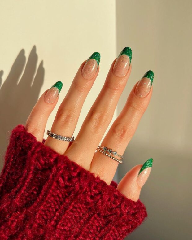 ideias de unhas decoradas para o natal