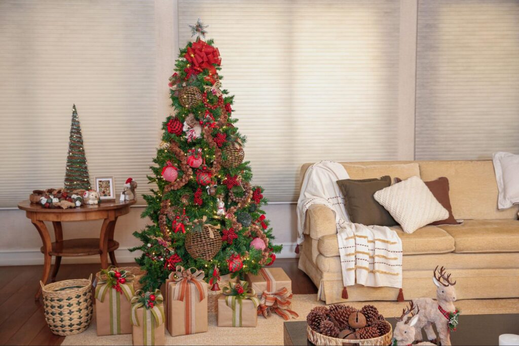 cortina de led vs fio de fada varanda natal