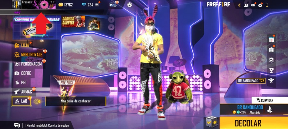 porque nao consigo colocar espaco no nome free fire