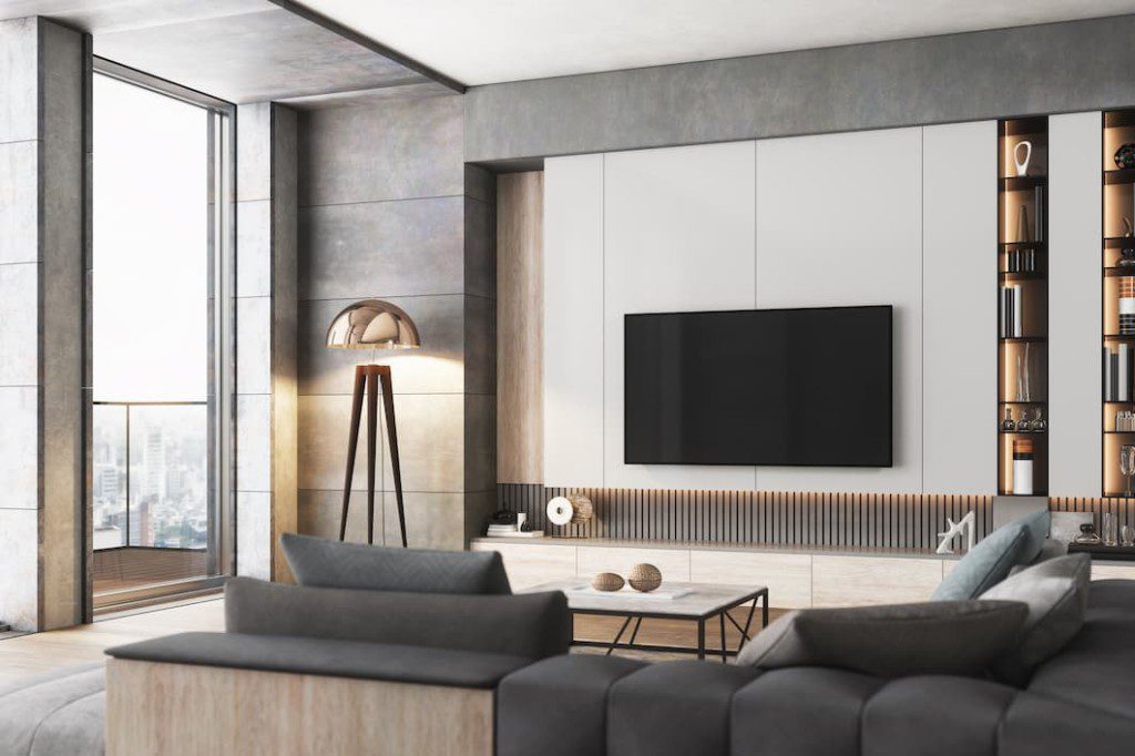 erros comuns ao decorar painel de tv