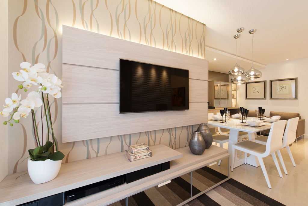 quanto custa decorar painel de tv
