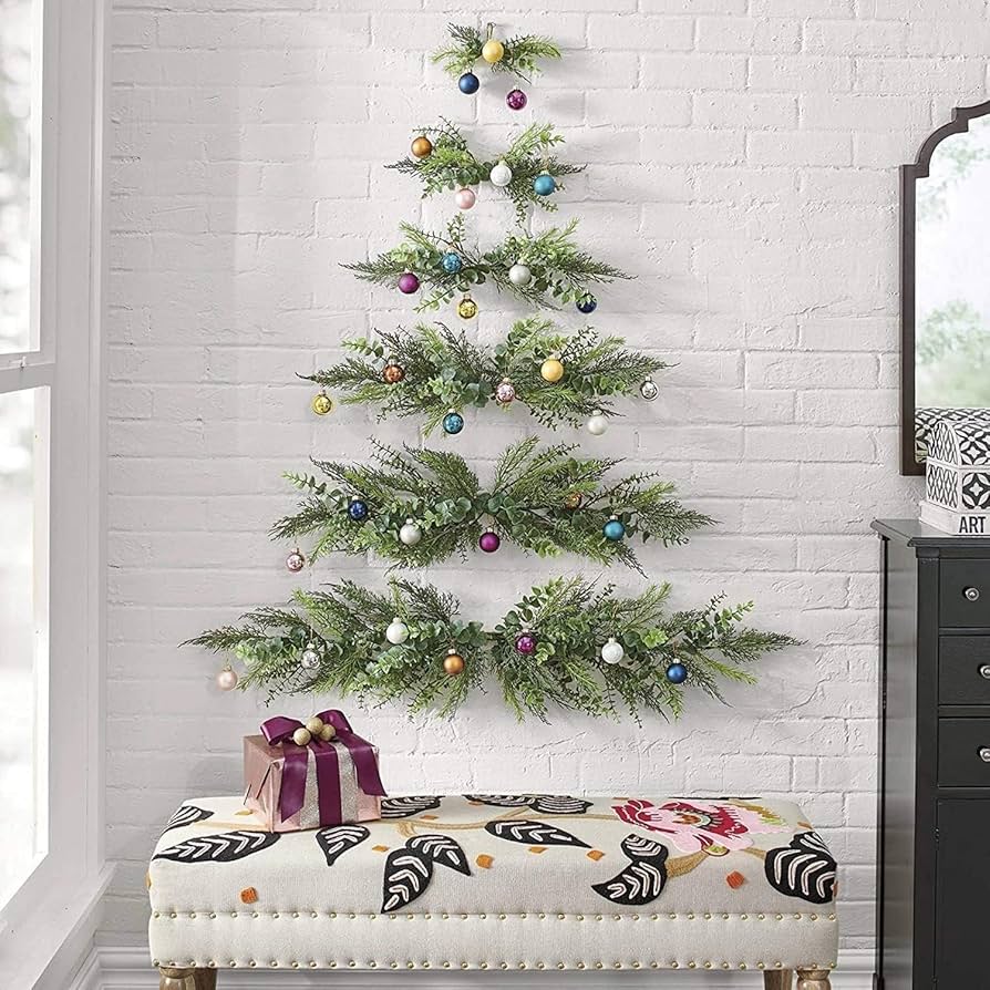 decoração de parede natal minimalista