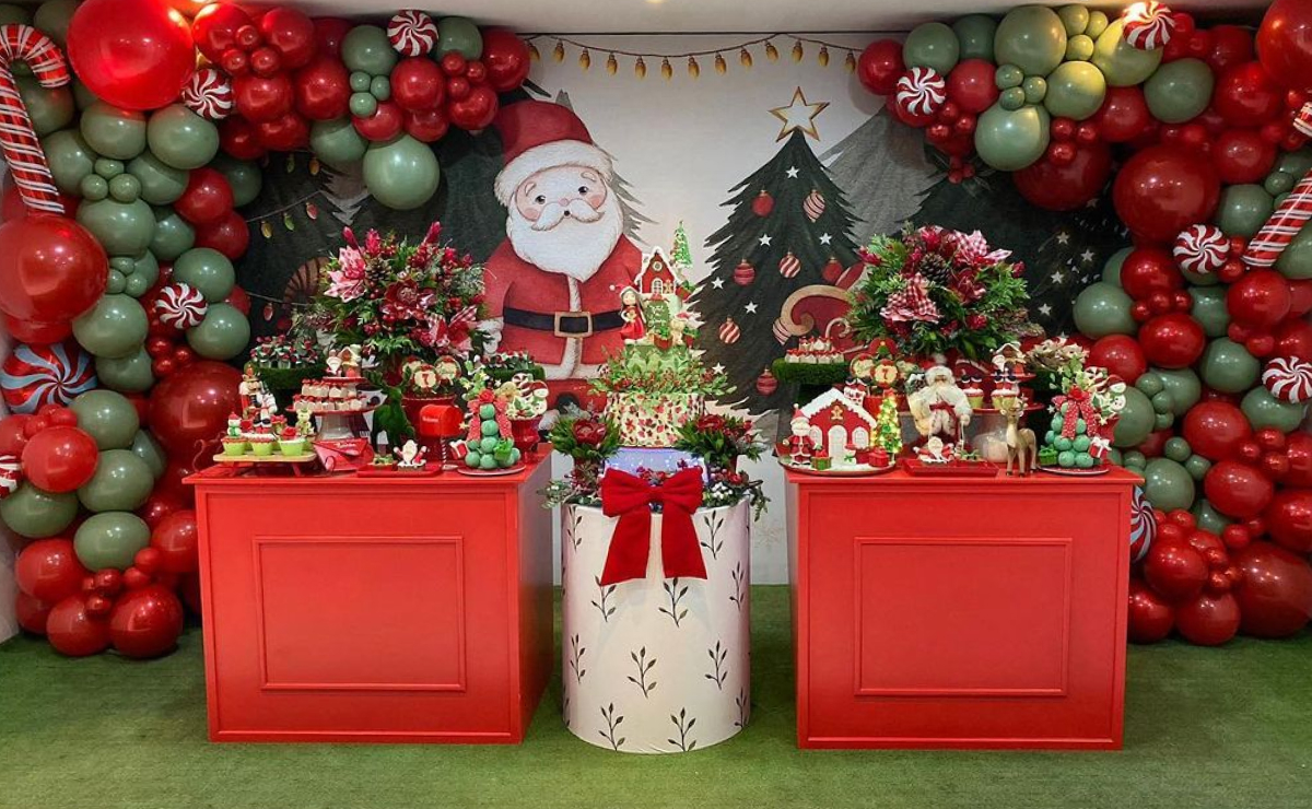 guirlanda de parede natal