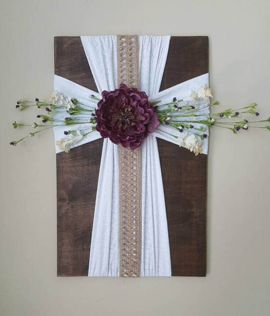 decoração mesa santa ceia