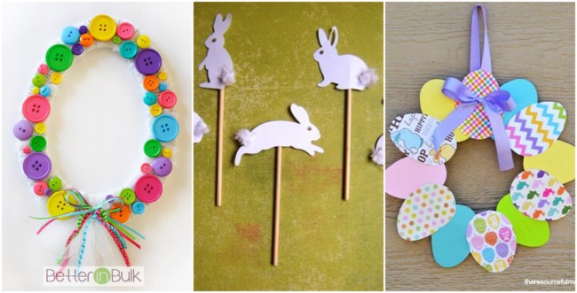 coelhinho de páscoa com rolo de papel higiênico