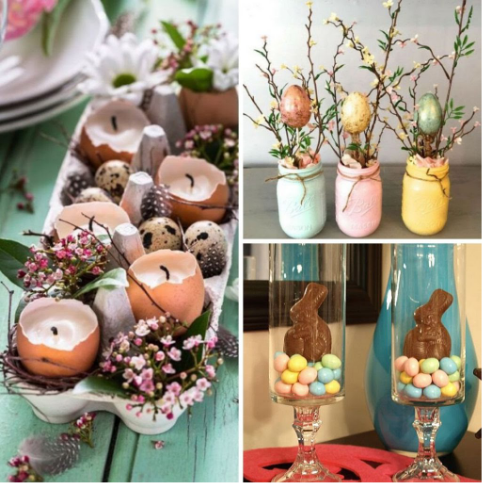 coelhinho de páscoa com rolo de papel higiênico