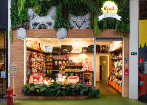 adesivo de parede ou papel de parede para pet shop qual escolher