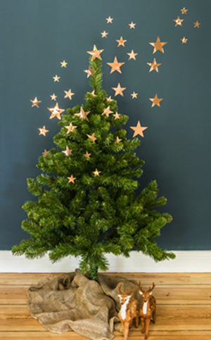 como decorar pinheiro de natal pequeno