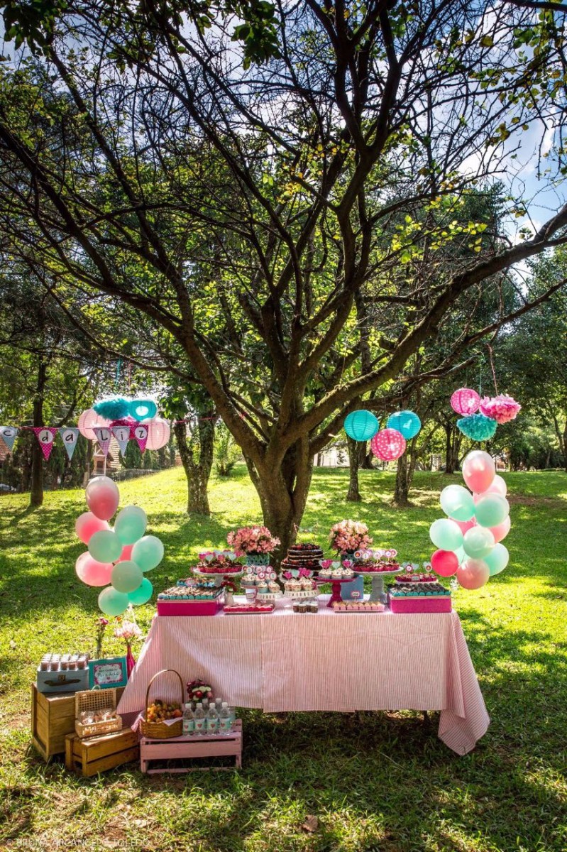 decoração de piquenique para aniversário