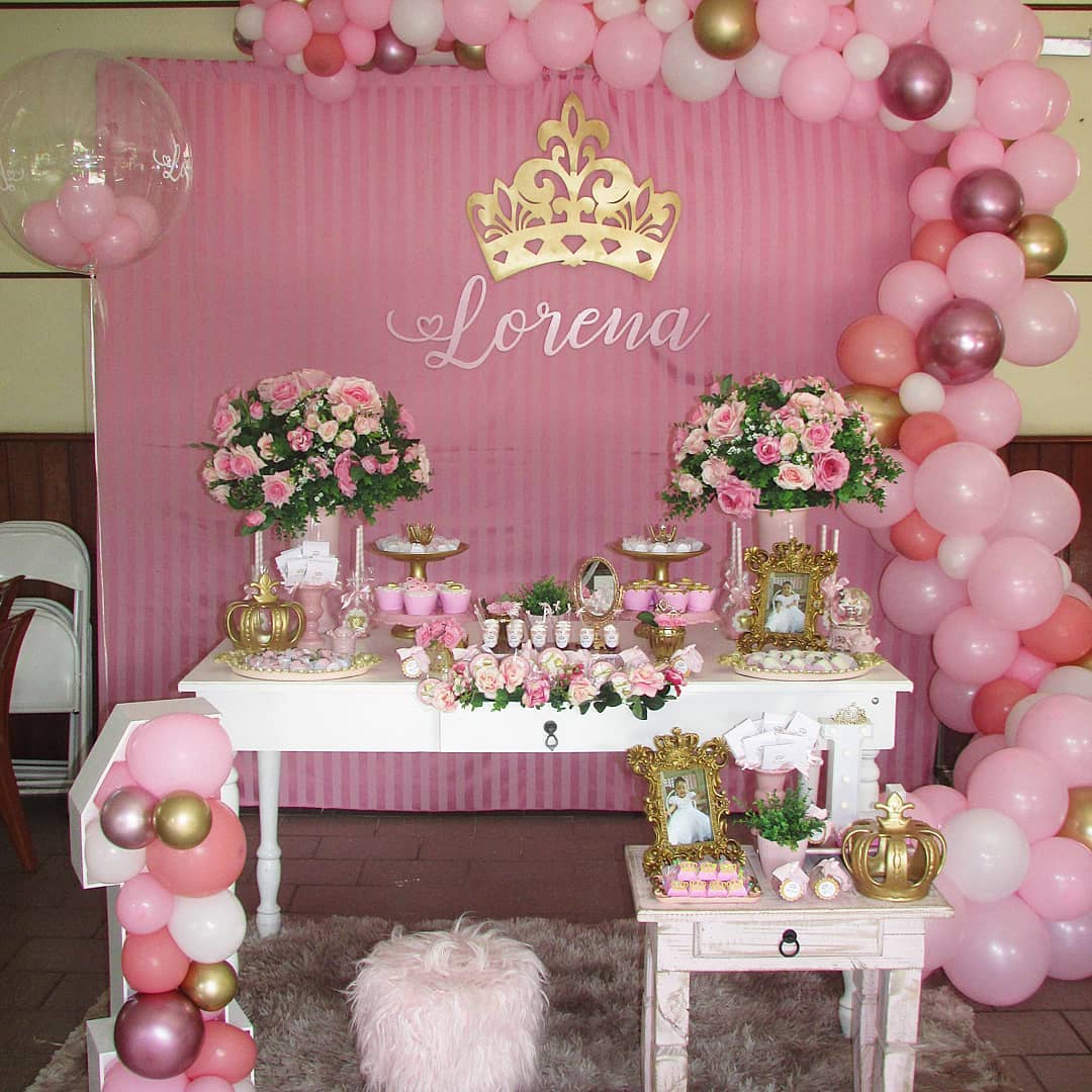 decoração de princesa simples