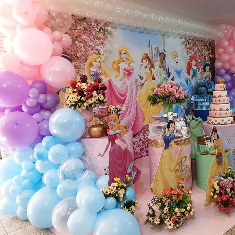 decoração festa castelo princesa