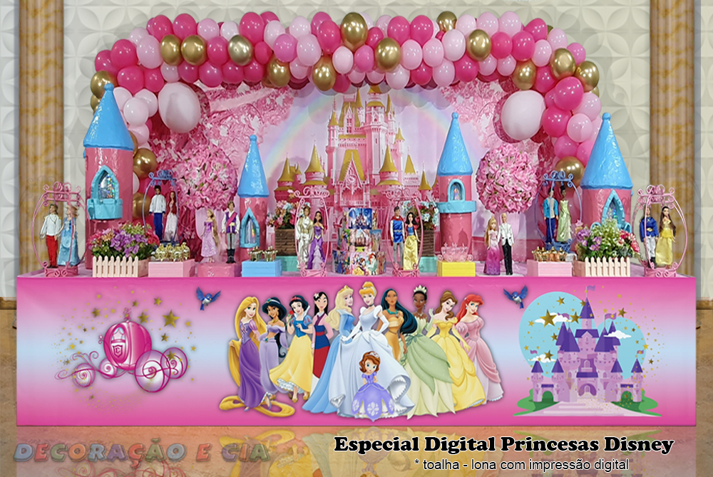 decoração princesa Tiana