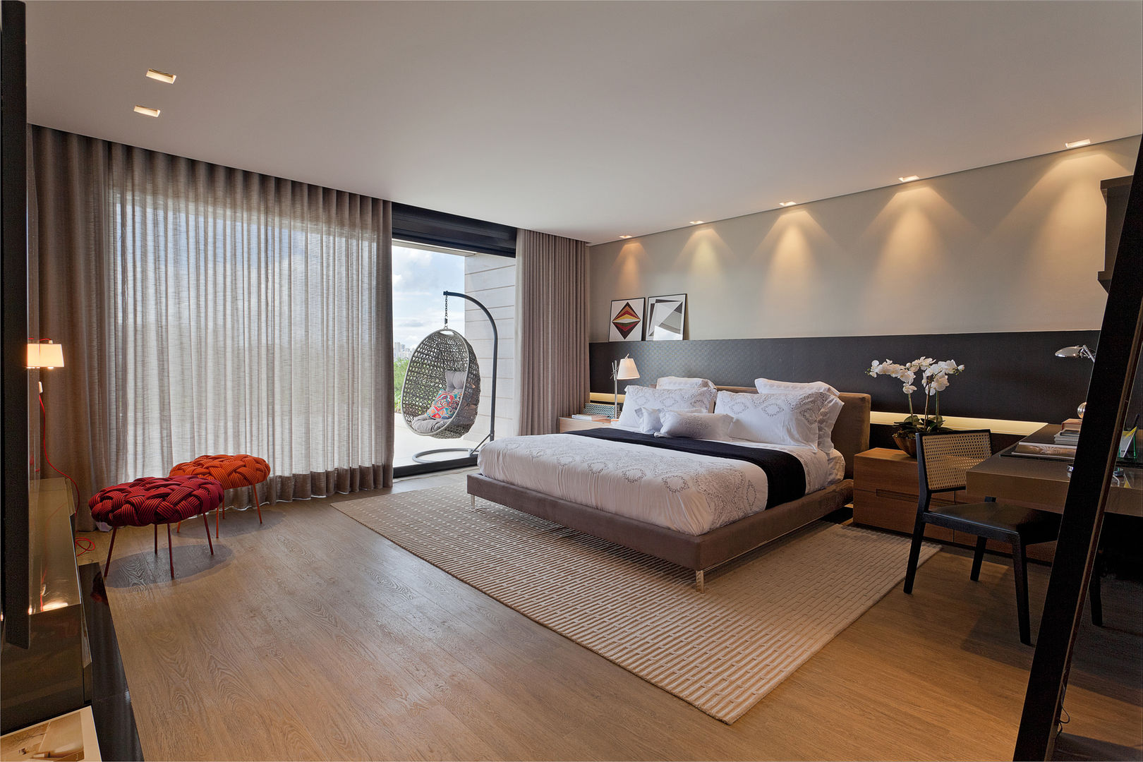 decoração de quarto com fotos