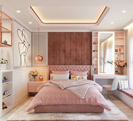 ideias de decoração quarto adolescente feminina pinterest