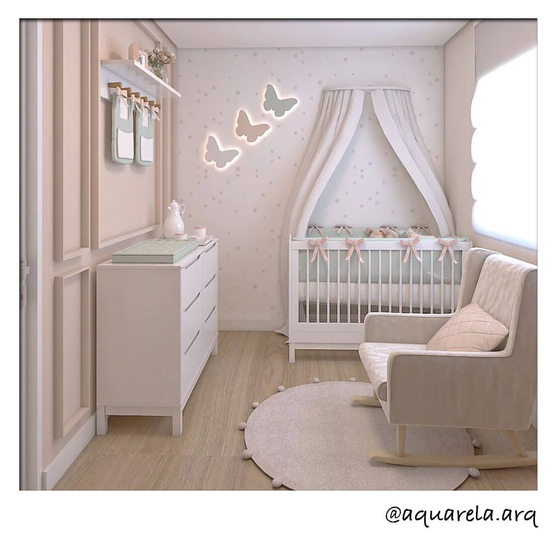 móveis funcionais quarto bebê