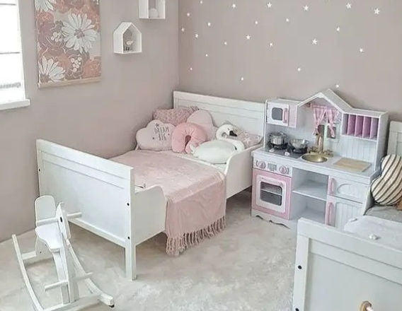quartinho de bebê menina simples