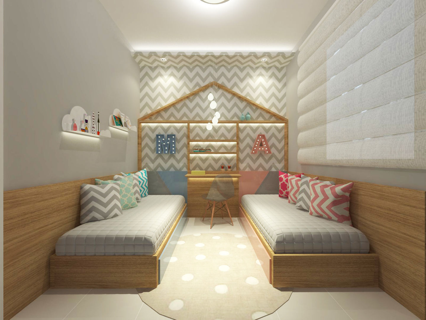 ideias decoração quarto menino menina criativas