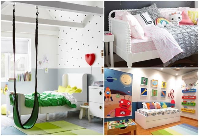 ideias decoração quarto menino menina criativas