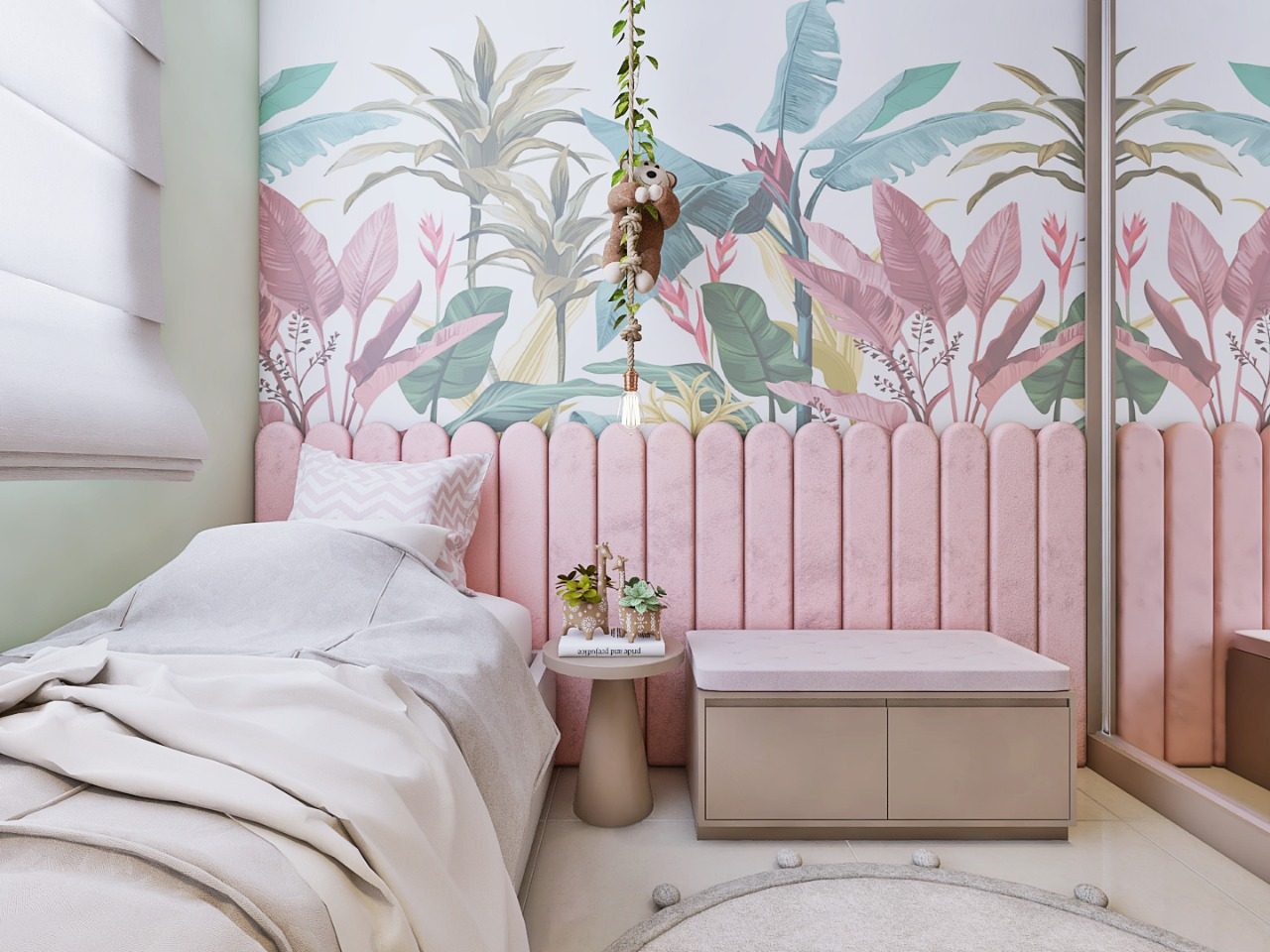 temas safari para quarto compartilhado infantil