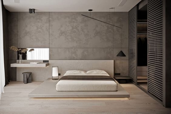 como escolher roupa de cama para quarto minimalista