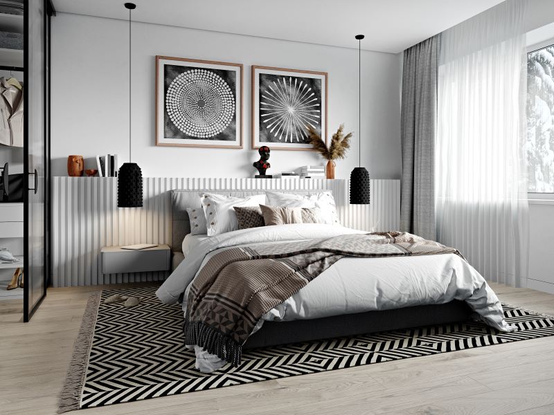 como decorar parede do quarto gastando pouco