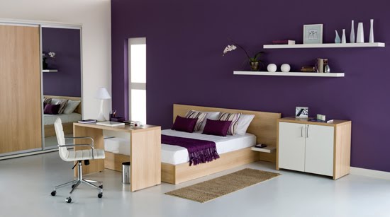 quanto custa decorar um quarto com roxo