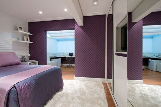 erros comuns ao decorar quarto com roxo