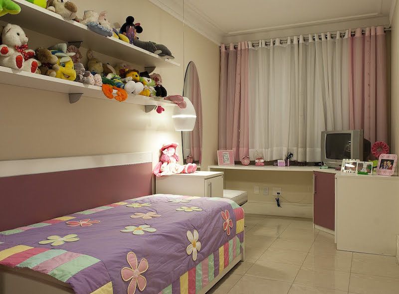 decoração quarto feminino simples vs minimalista