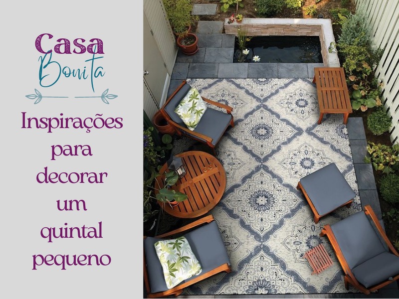 jardim pequeno e funcional