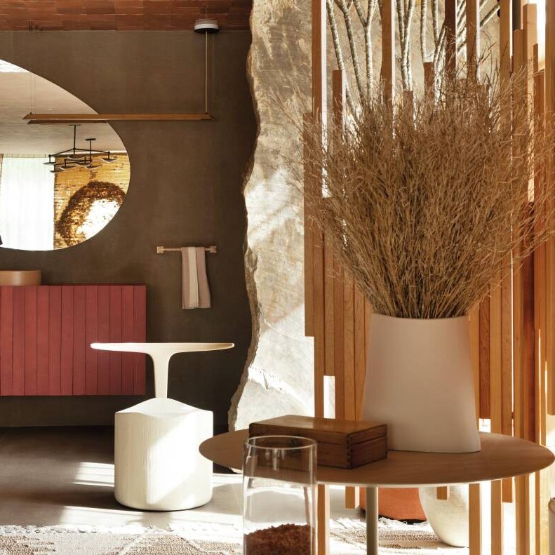sala boho chic inspiração