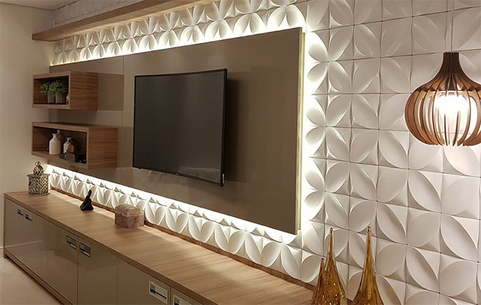 sanca de gesso para sala de estar
