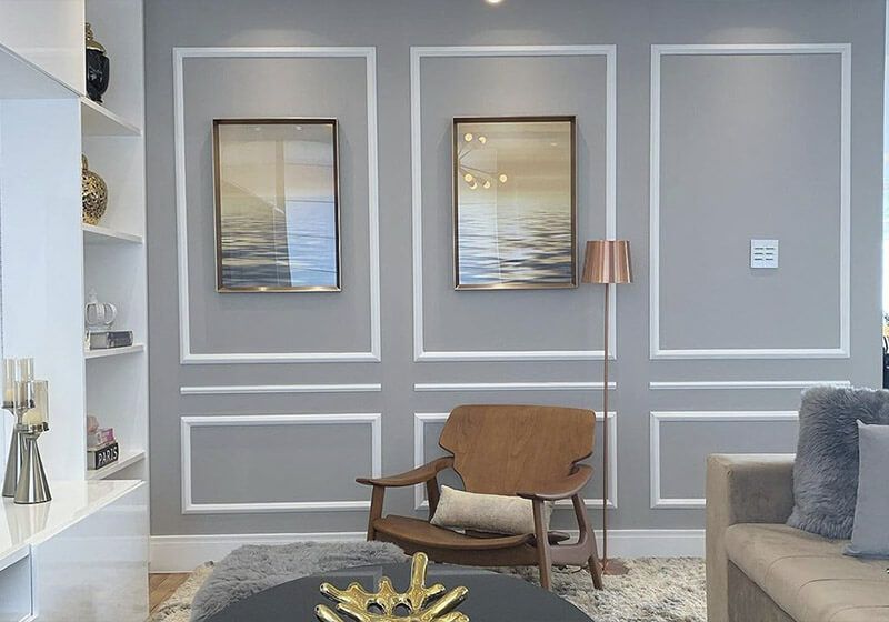 painel de gesso para sala de tv