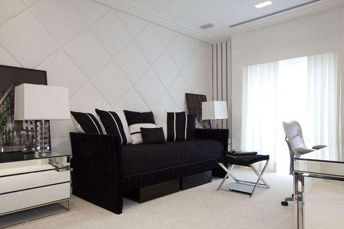 erros comuns ao decorar sala com piso preto