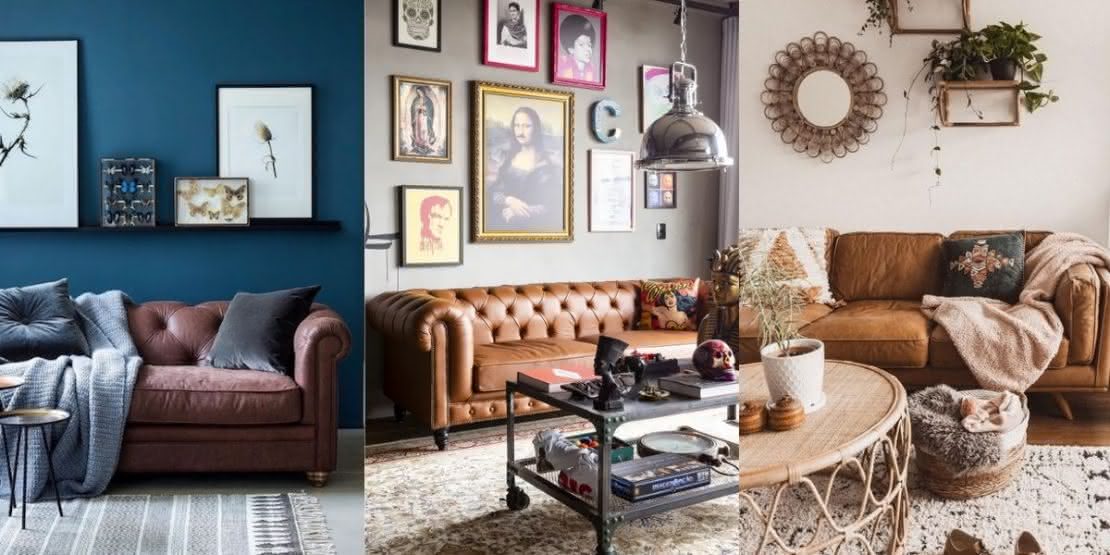 quanto custa decorar sala com sofá marrom