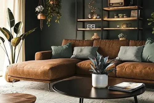 erros comuns ao decorar sala com sofá marrom
